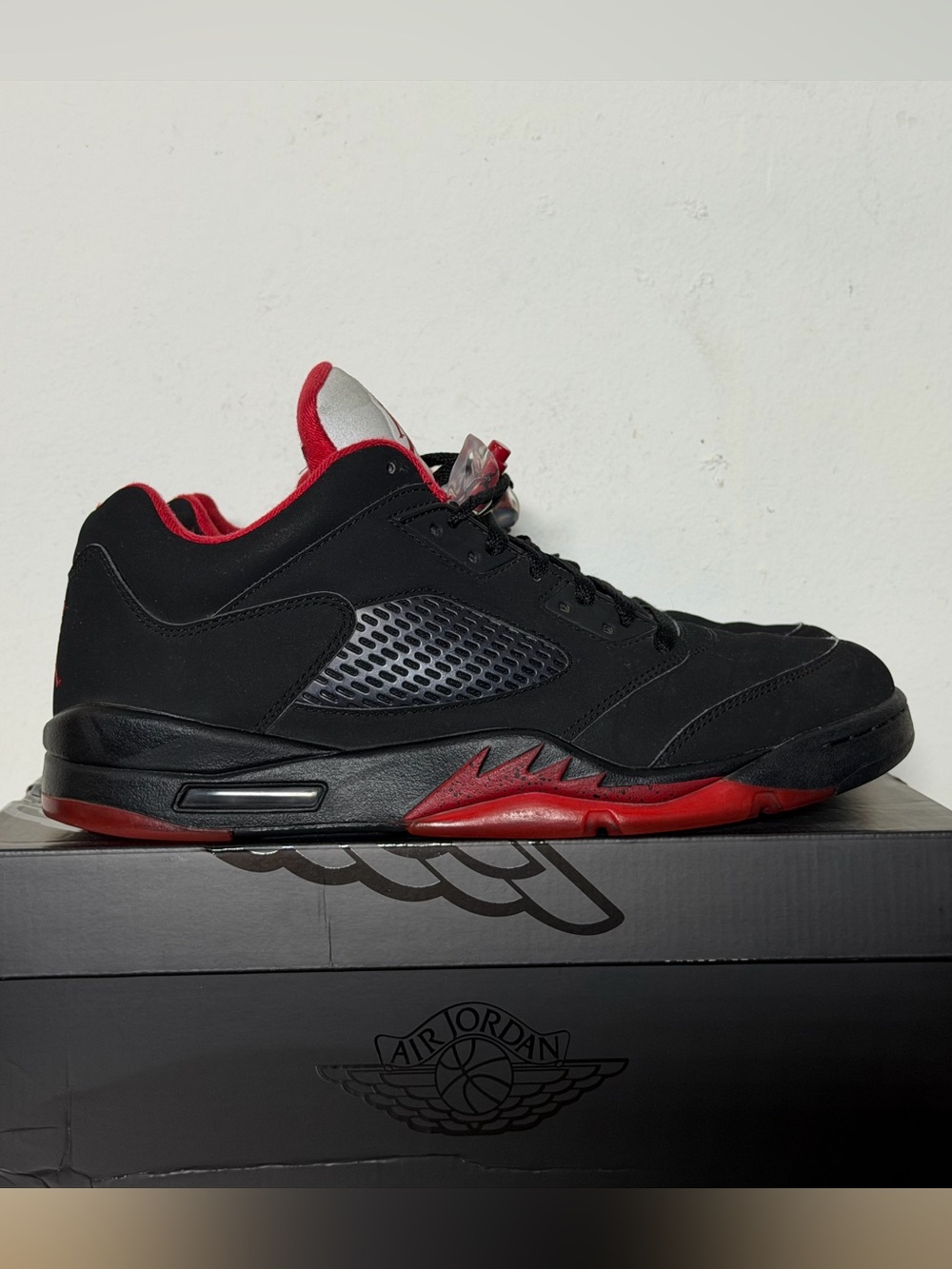 Nike Air Jordan 5 Retro Low 'Alternate 90' Sneakers 819171-001 Men's Size 11